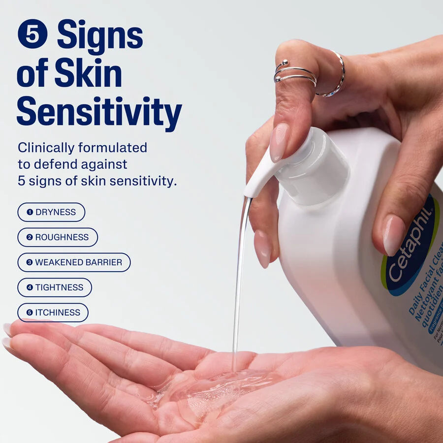 Cetaphil Daily Facial Cleanser 237ml - Image 3