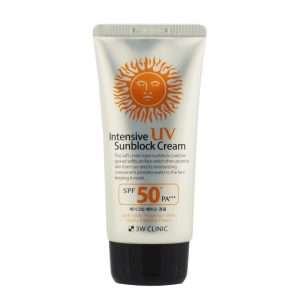 3W Clinic Intensive UV Sunblock Cream SPF50+ PA+++ 70ml