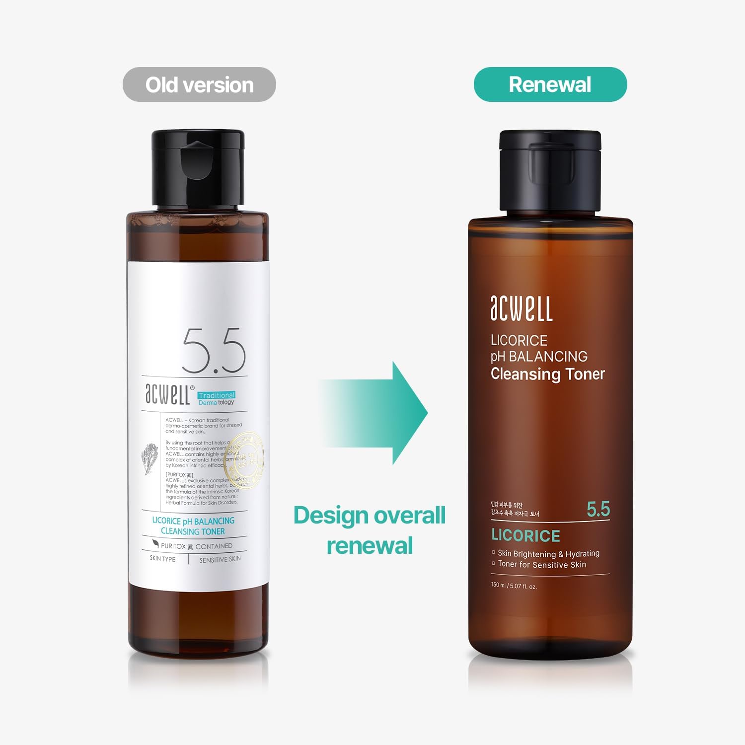 Acwell 5.5 Licorice pH Balancing Cleansing Toner 150ml - Image 2