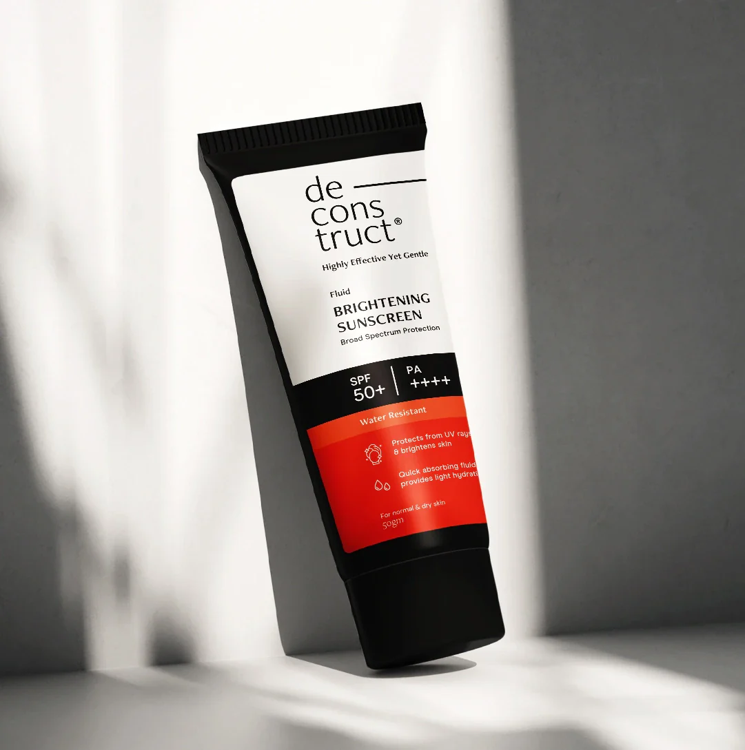 Deconstruct Fluid Brightening Sunscreen SPF50+ 50g