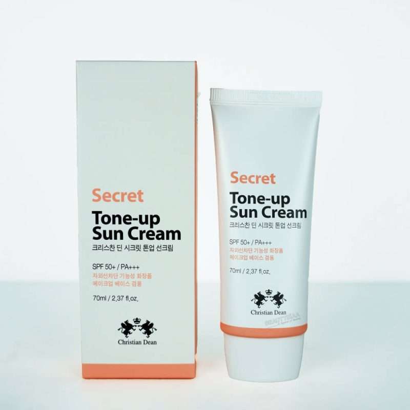 Christian Dean Secret Tone Up Sun Cream SPF50 70ml - Image 2