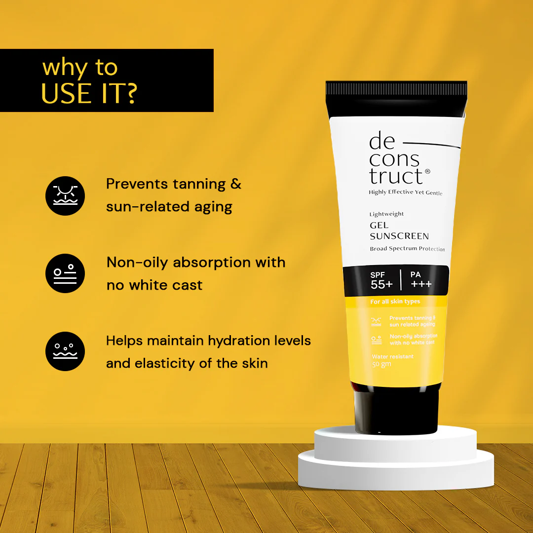 Deconstruct Gel Sunscreen SPF 55+ PA+++ 50g - Image 4