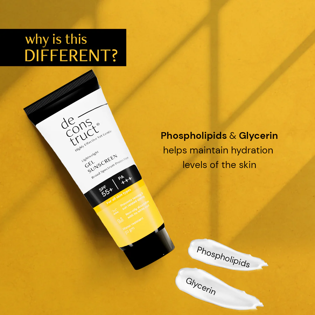Deconstruct Gel Sunscreen SPF 55+ PA+++ 50g - Image 5