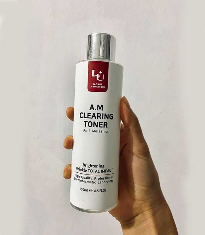 W.Skin A.M Clearing Toner (Anti-Melasma) 250 ml - Image 4