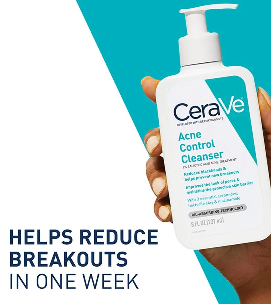 Cerave Acne Control Cleanser, 237 ML - Image 3