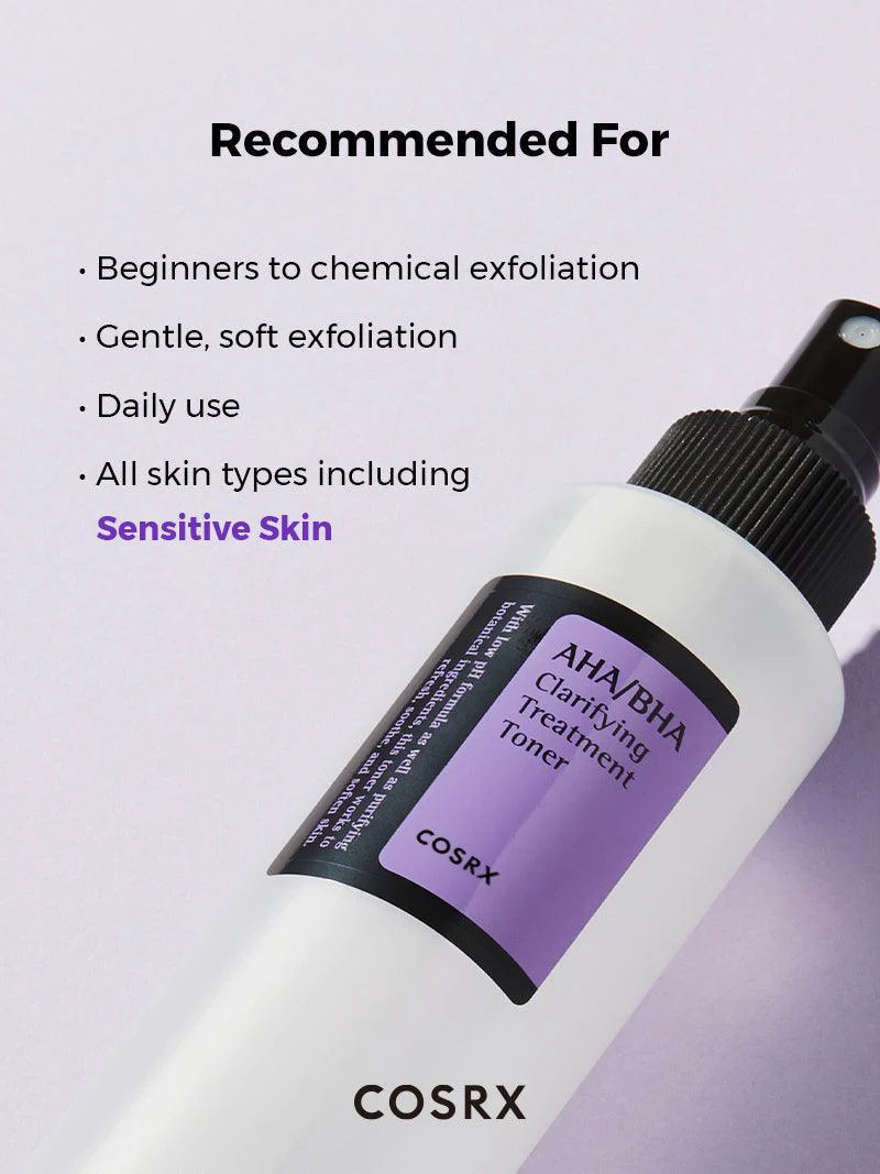 Cosrx AHA/BHA Clarifying Treatment Toner 50ml - Image 3