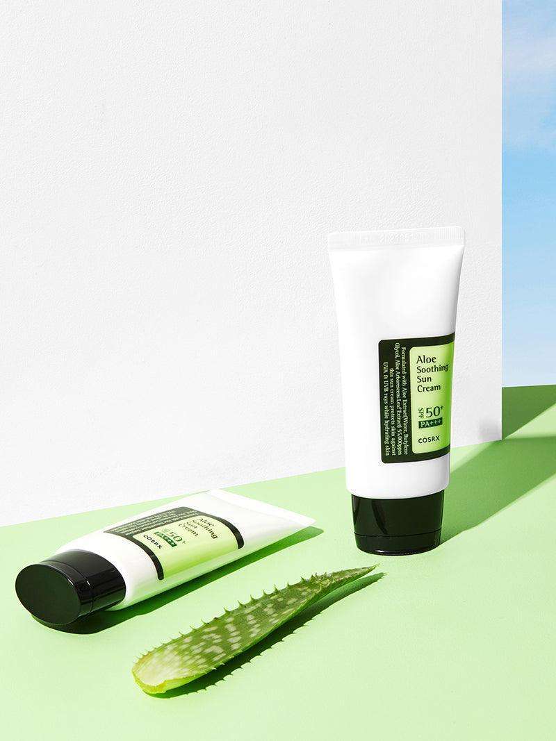COSRX Aloe Soothing Sun Cream SPF 50+ Pa+++ 50ml - Image 4
