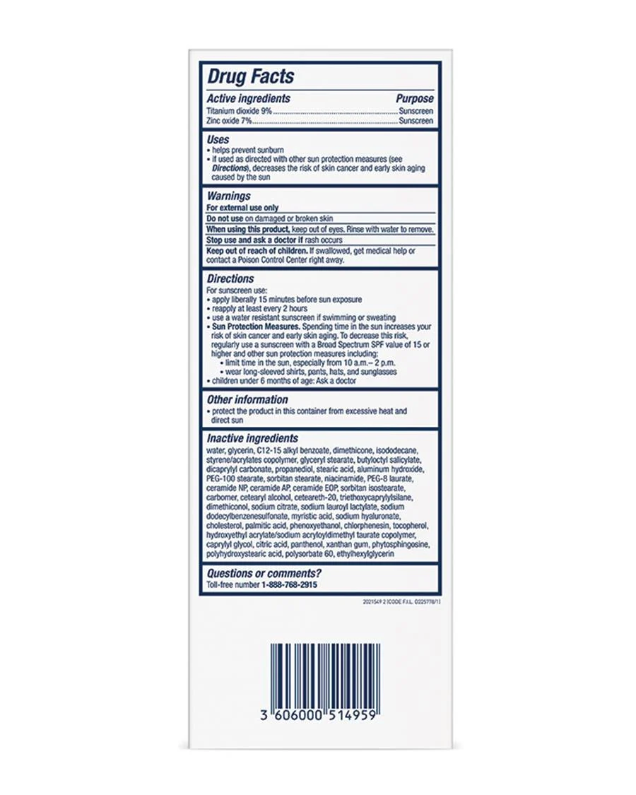 Cerave Hydrating Sunscreen Broad Spectrum SPF50 75ml (Mineral Sunscreen) - Image 3