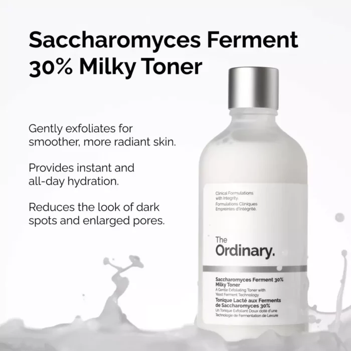 The Ordinary Saccharomyces Ferment 30% Milky Toner 100ml - Image 2