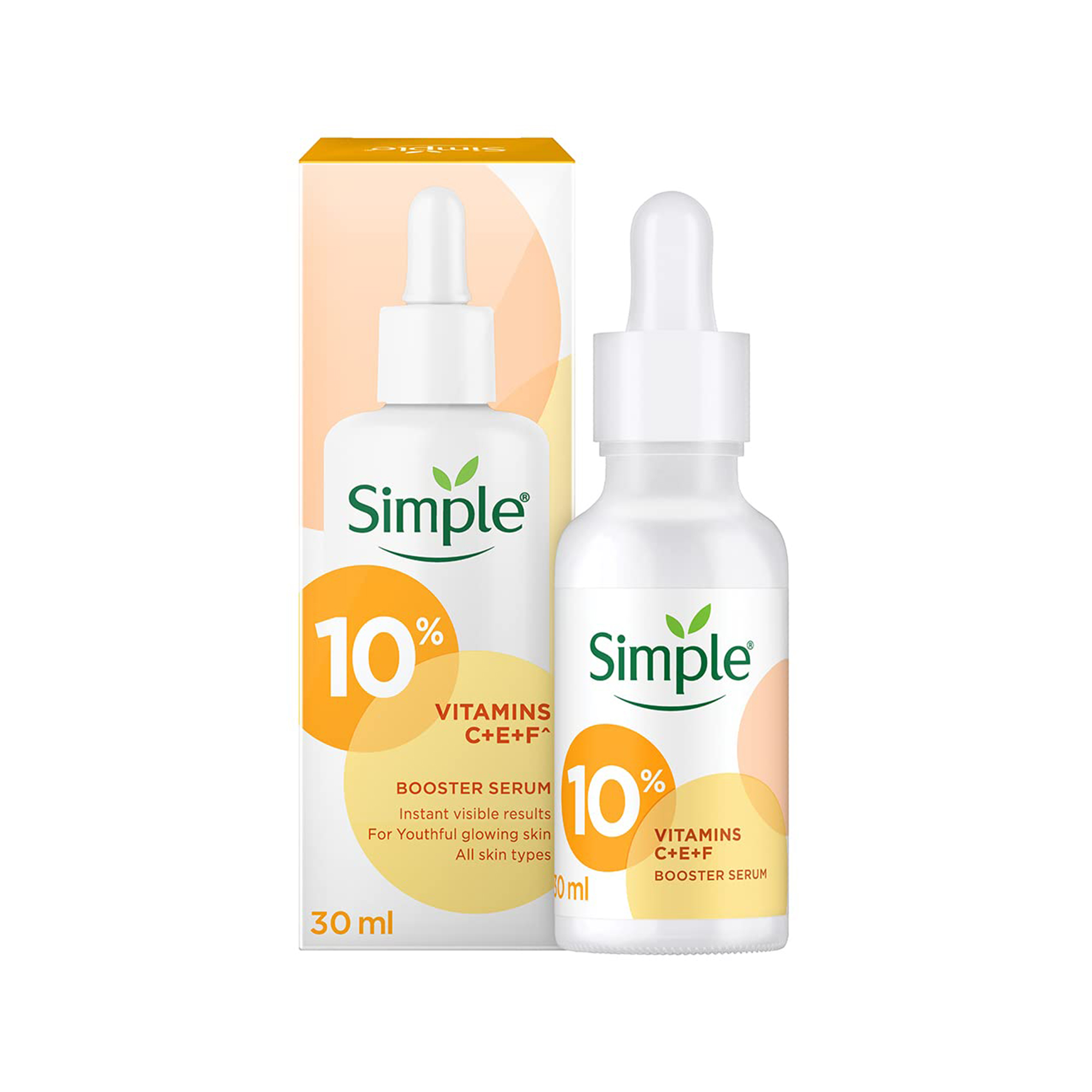 Simple 10% Vitamin C+E+F Booster Serum 30ml