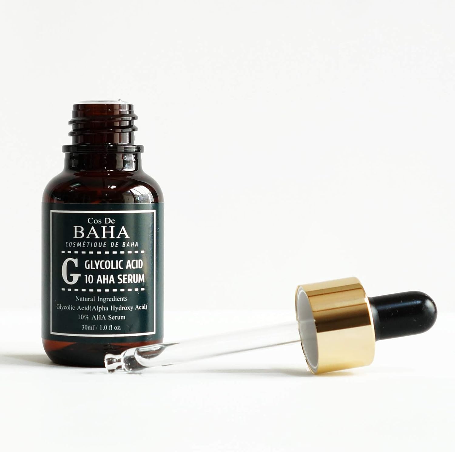 Cos De Baha Glycolic Acid 10 Aha Serum (G) 30ml - Image 4
