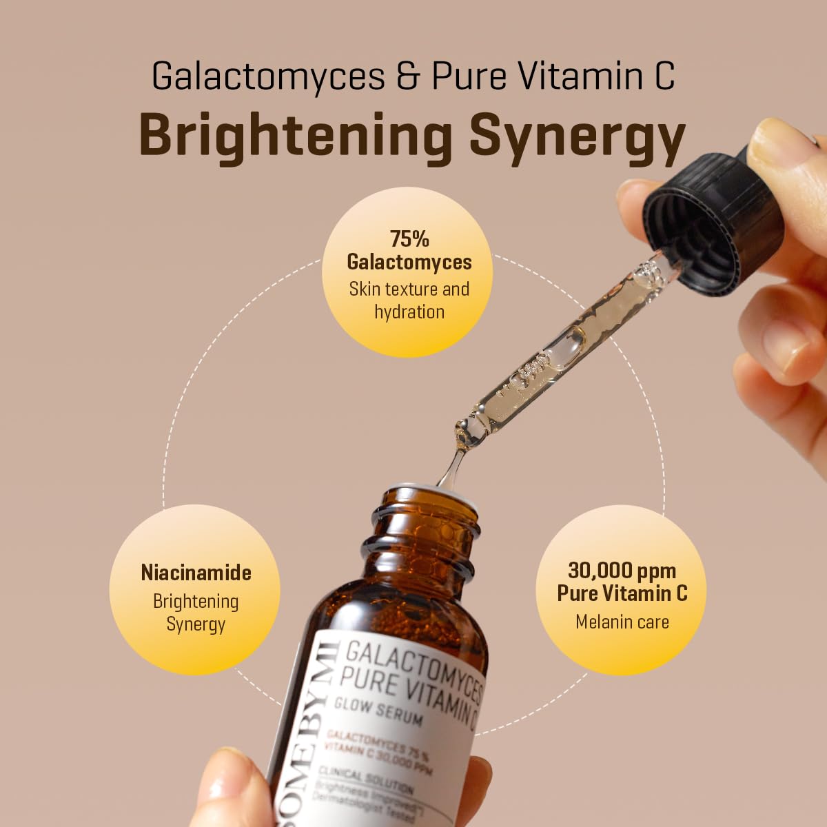 Some By Me Galactomyces Pure Vitamin C Glow Serum 30ml - Image 3