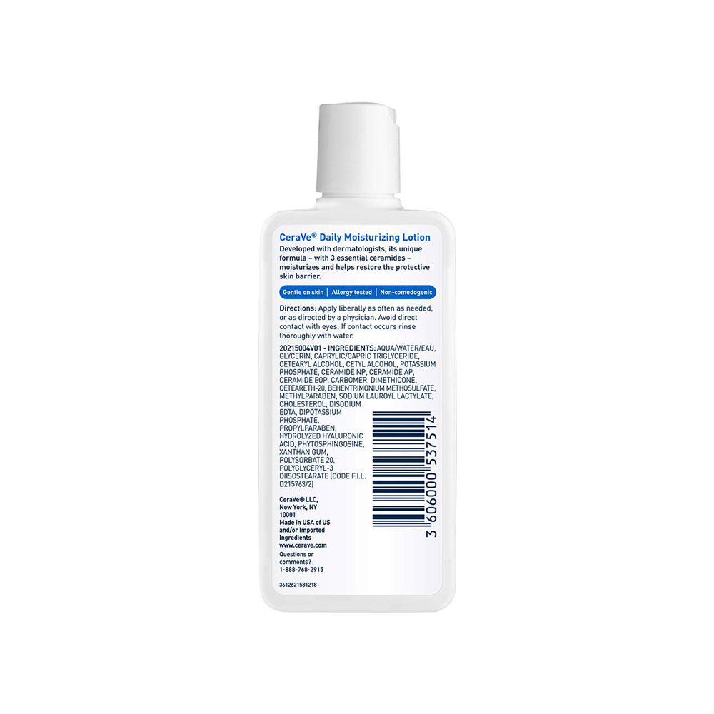 CeraVe Daily Moisturizing Lotion For Normal To Dry Skin 87ml - Image 6