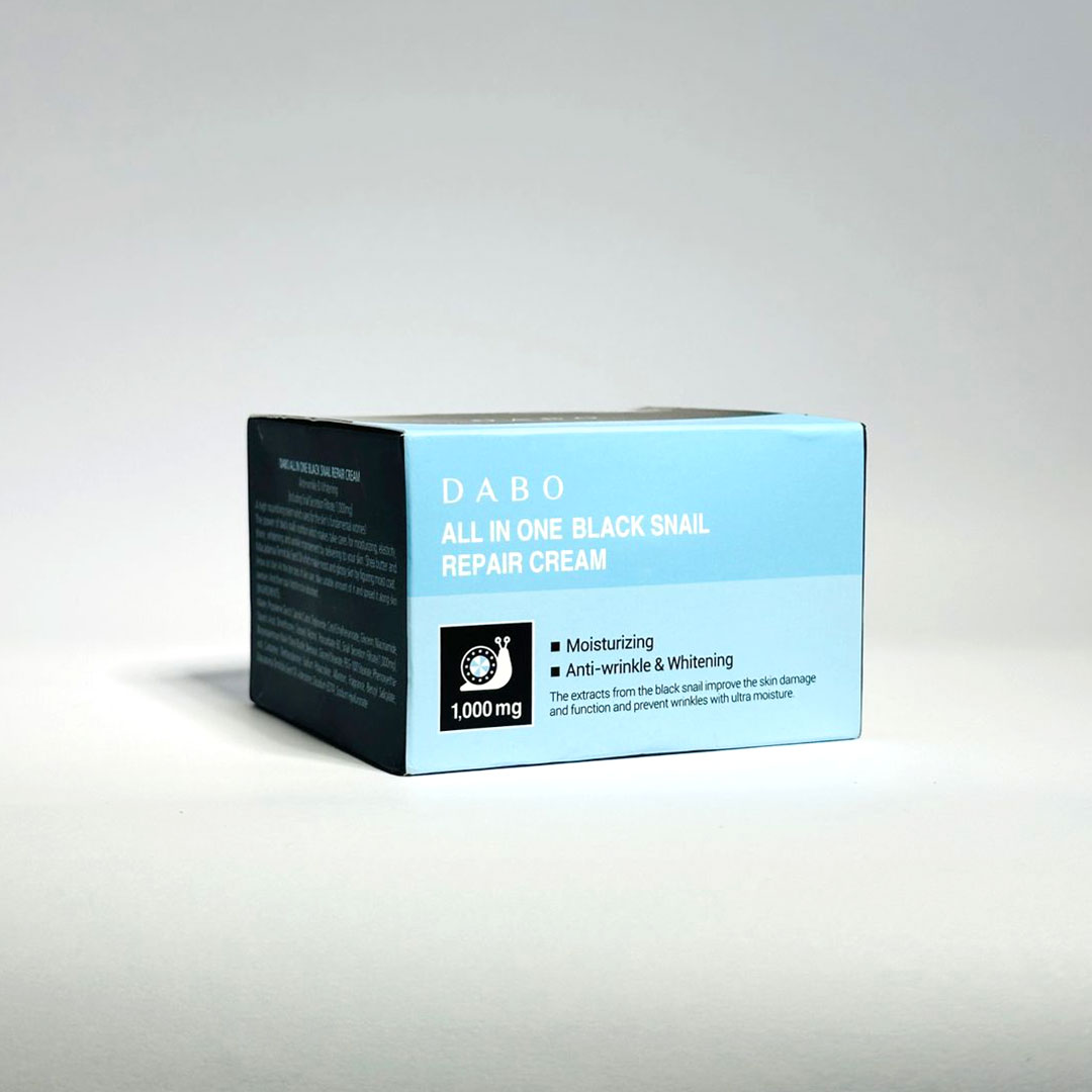 DABO All In One Black Snail Repair Cream 100g - Image 5