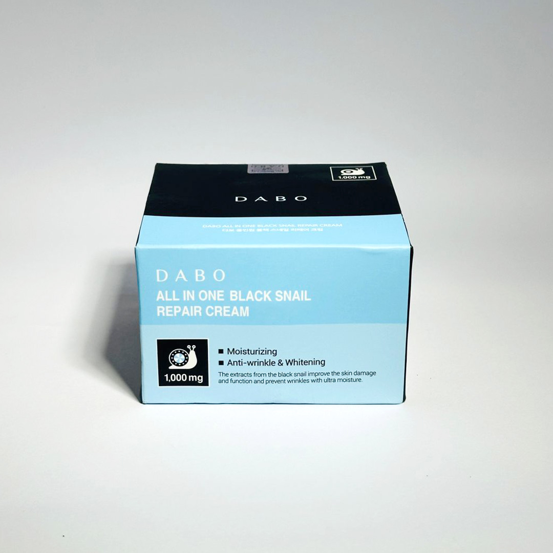 DABO All In One Black Snail Repair Cream 100g - Image 3