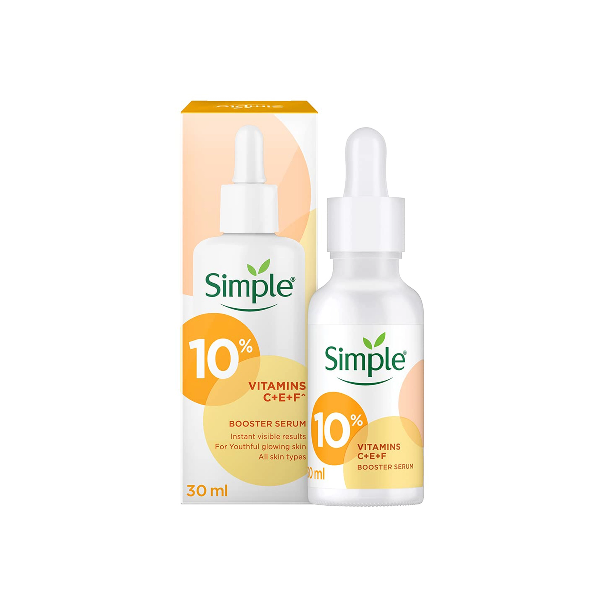 Simple 10% Vitamin C+E+F Booster Serum 30ml
