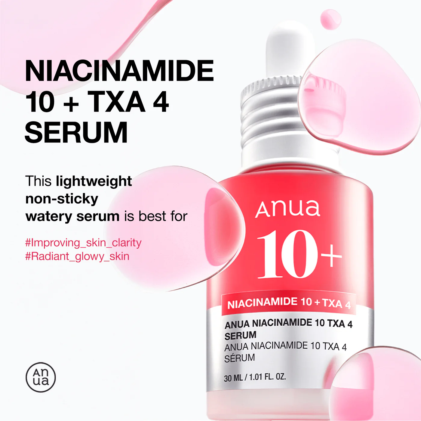 Anua Niacinamide 10% + TXA 4 Serum 30ml - Image 7