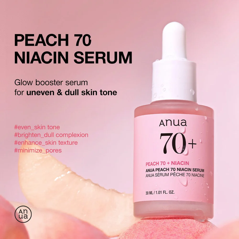 Anua Peach 70% Niacin Serum 30ml - Image 5