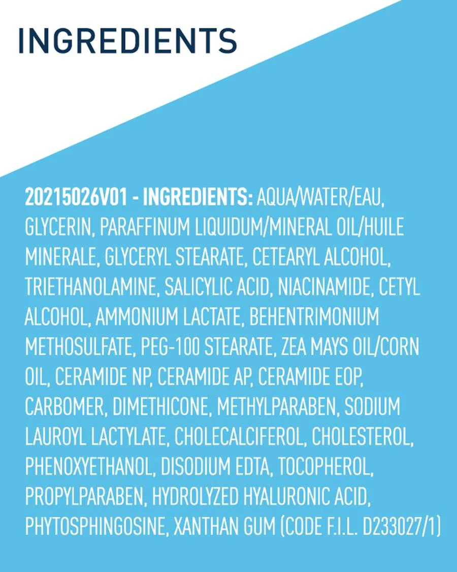 CeraVe SA (Salicylic Acid) Cream for Rough & Bumpy Skin (340g) - Image 4
