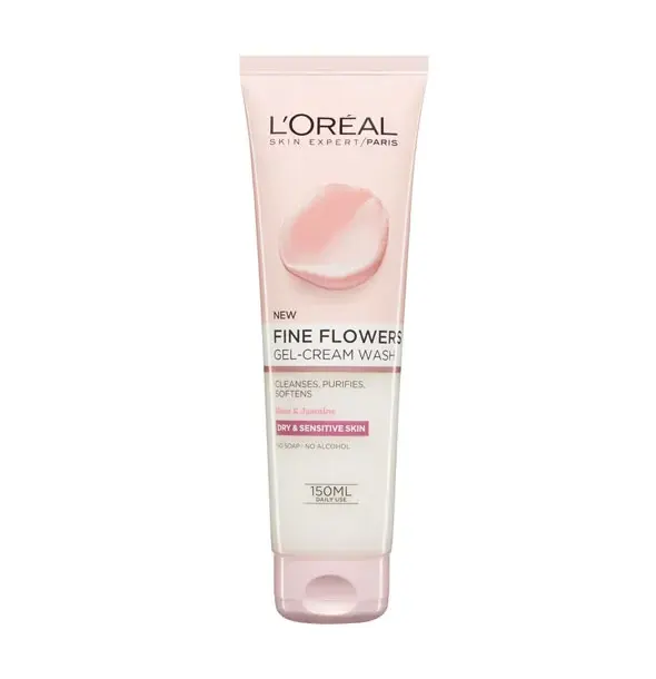 L'Oreal Fine Flowers Gel-Cream Wash Rose & Jasmine 150ml