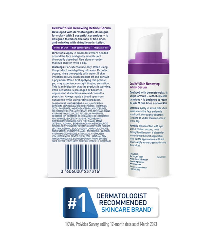 CeraVe Skin Renewing Retinol Serum 30ml - Image 2