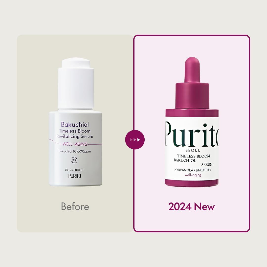 Purito Timeless Bloom Bakuchiol Serum 30ml - Image 2