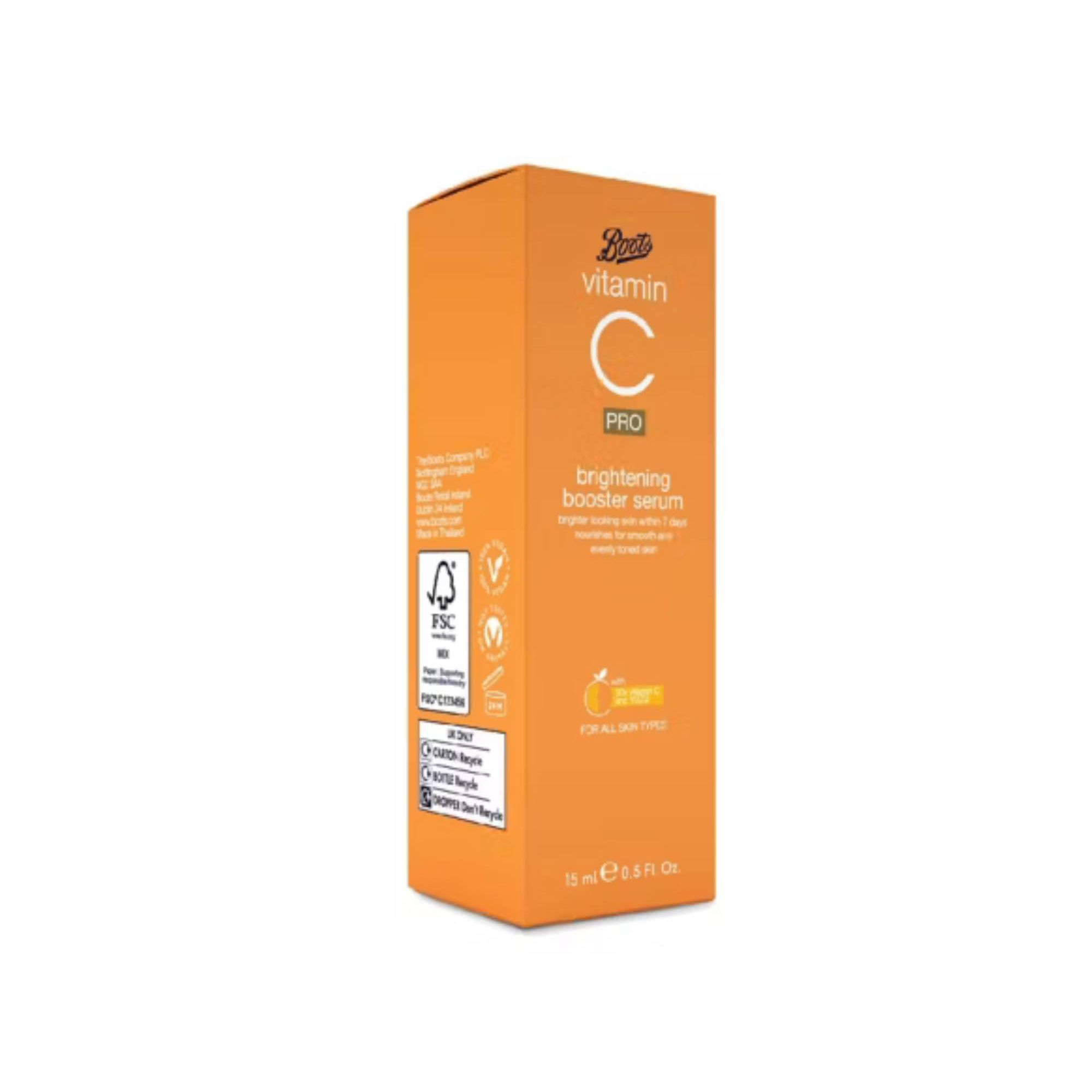 Boots Vitamin C Brightening Booster Serum 15ml - Image 2