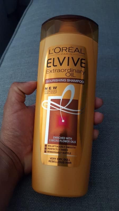 L'Oreal Elvive Extraordinary Oil Nourishing Shampoo Normal to Dry Hair 400ml - Image 2