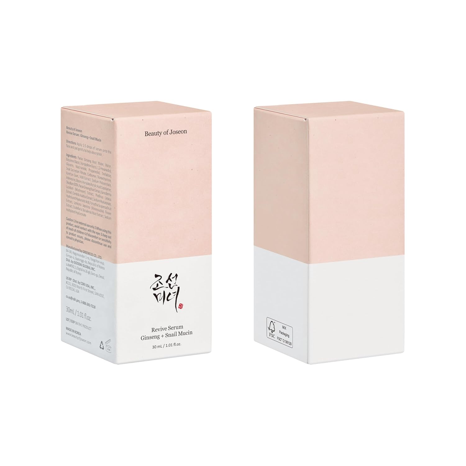 Beauty Of Joseon Ginseng Snail Mucin Revive Serum 30ml - Image 6