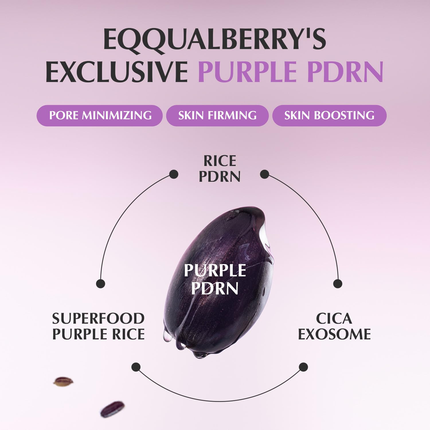 Eqqualberry Purple PDRN Pore Minimizing Serum 30ml - Image 5