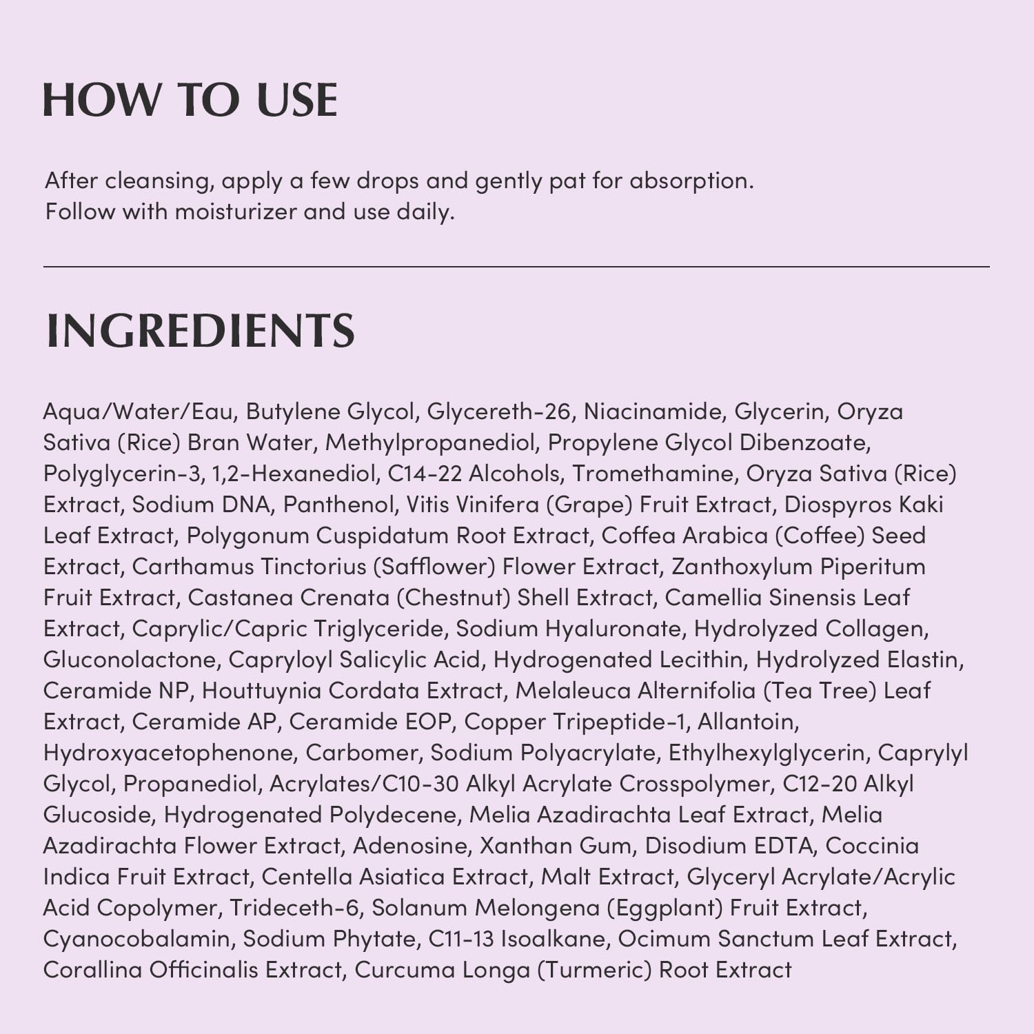 Eqqualberry Purple PDRN Pore Minimizing Serum 30ml - Image 8