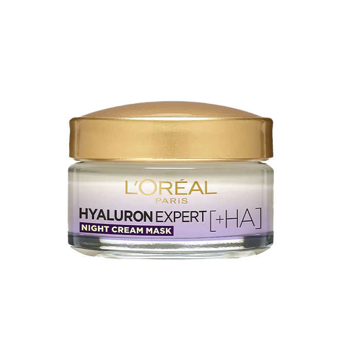 L'Oreal Hyaluron Expert Replumping Moisturising Care Night Cream Mask 50ml