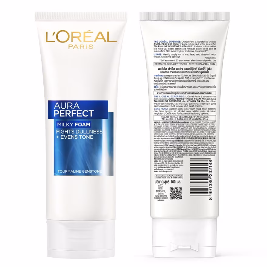 L'Oreal Aura Perfect Milky Foam 100ml - Image 2