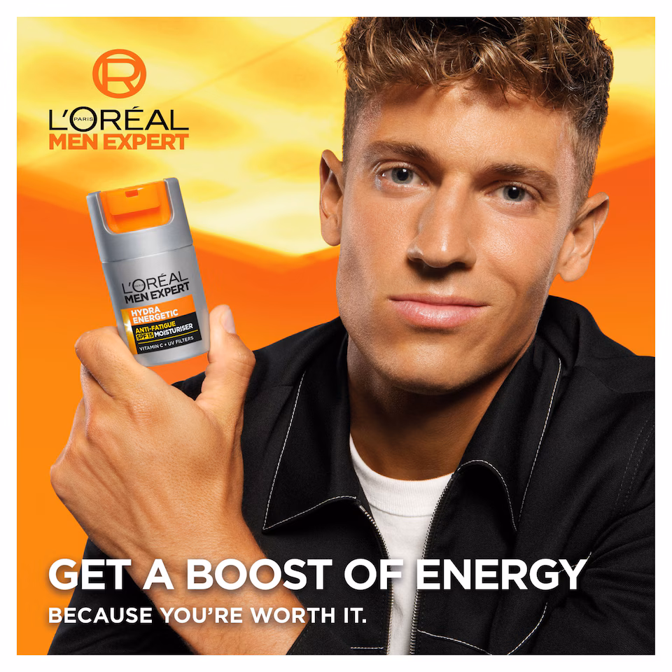 L'Oreal Men Expert Hydra Energetic Anti-Fatigue Moisturiser SPF15 50ml - Image 4