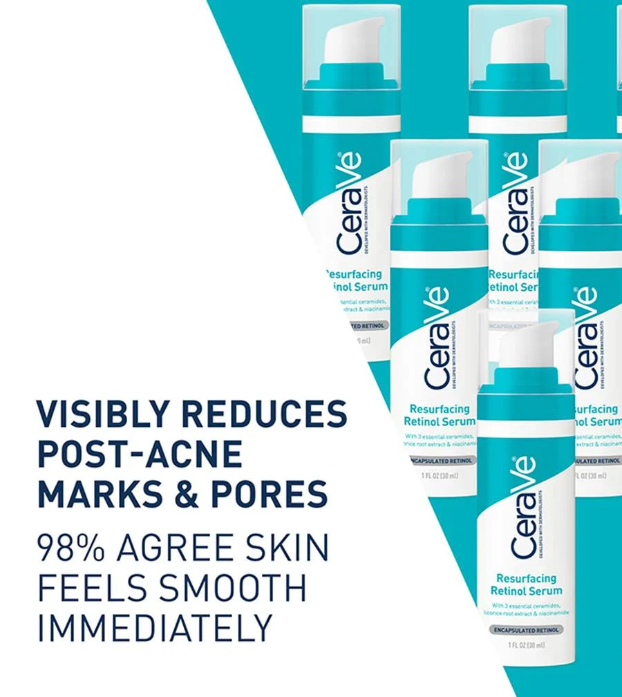 CeraVe Resurfacing Retinol Serum 30ml - Image 4