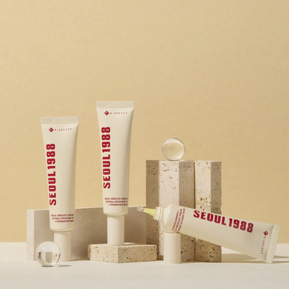 K-Secret Retinal Liposome 4% + Fermented Bean Seoul 1988 Eye Cream 30ml - Image 2