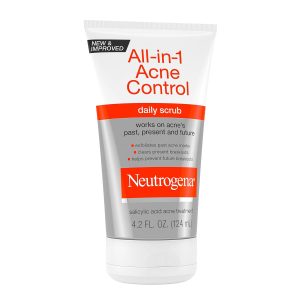 Neutrogena All-in-1 Acne Control Daily Scrub 124ml