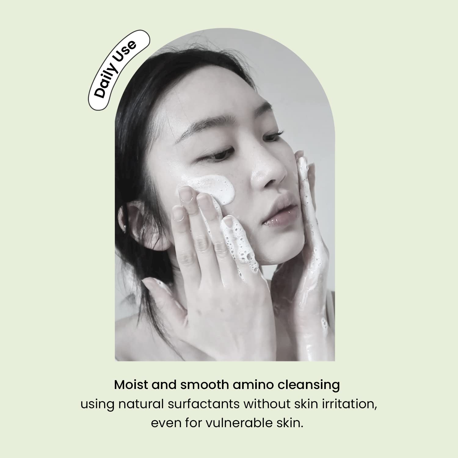 Heimish Matcha Biome Amino Acne Cleansing Foam 150ml - Image 7