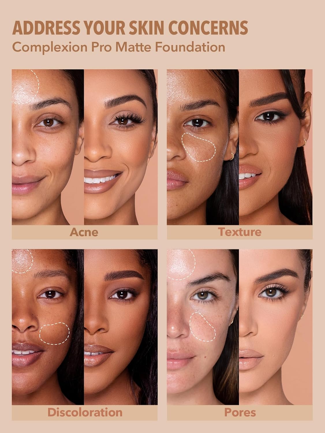 Sheglam Complexion Pro Long Lasting Breathable Matte Foundation - Golden - Image 5