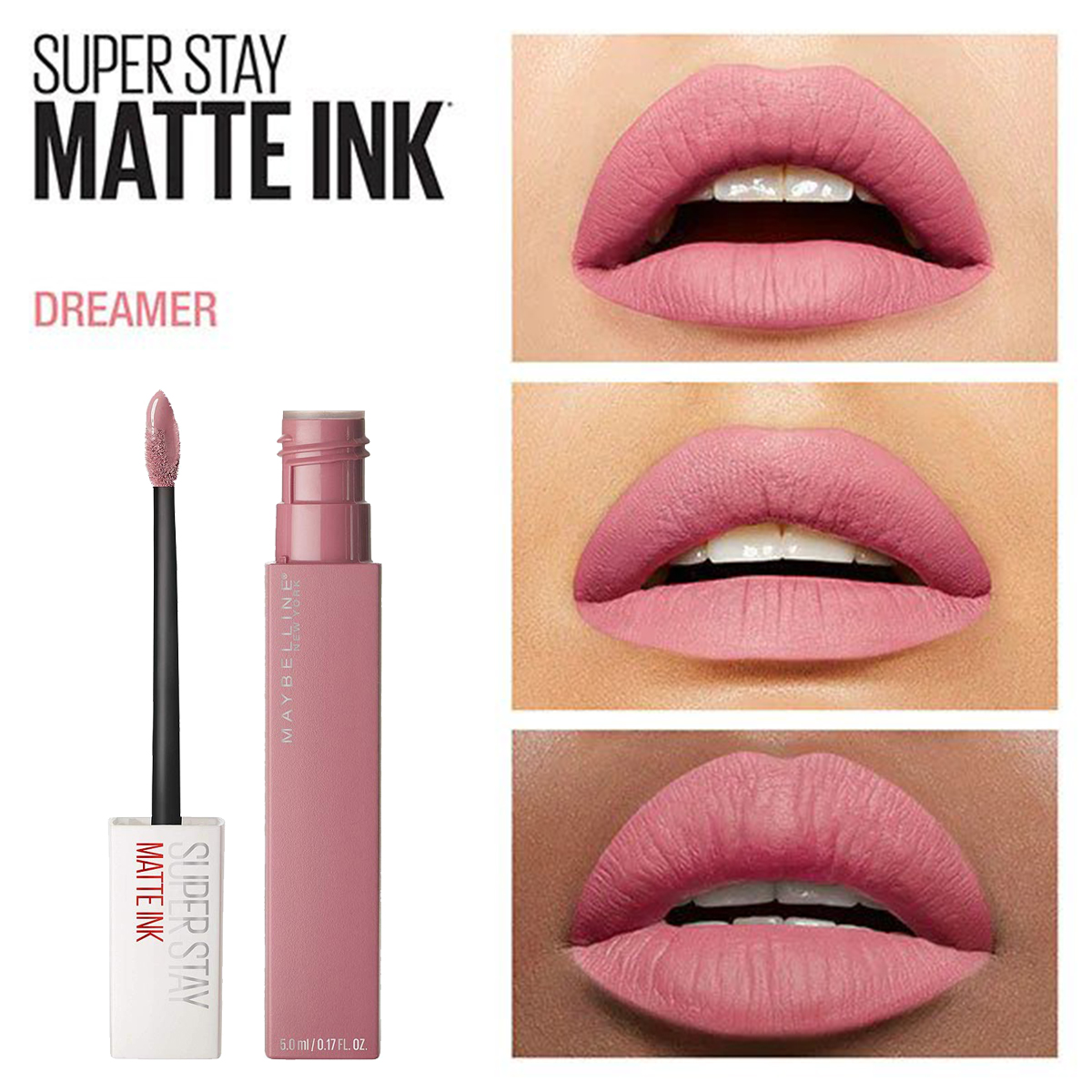Maybelline Super Stay Matte Ink Liquid Lipstick - 10 Dreamer - Image 2
