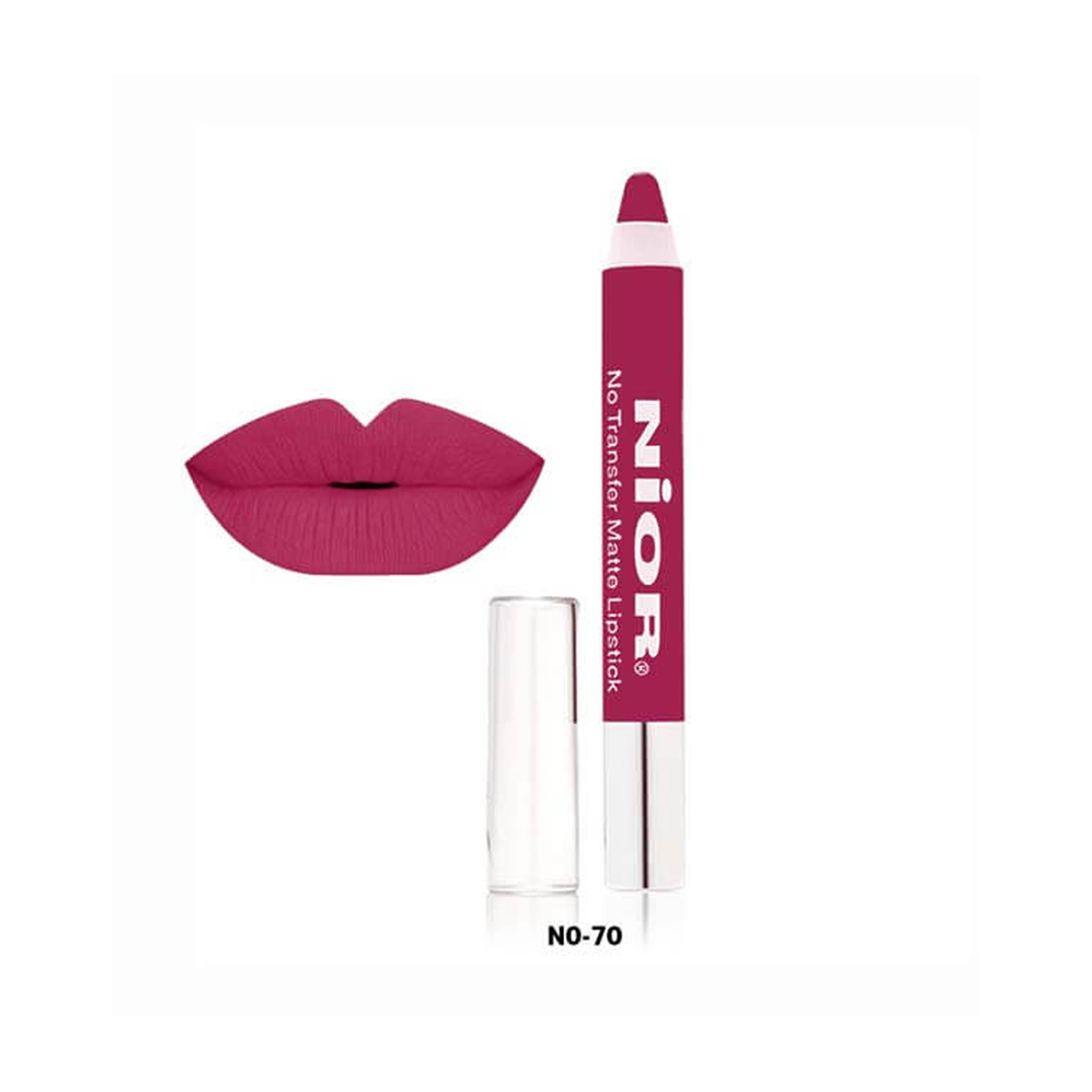 Nior Matte Lipstick Series 2021 - 70 - Image 3