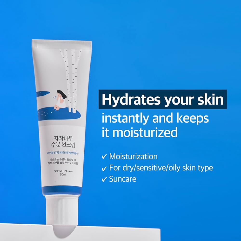 Round Lab Birch Juice Moisturizing Sunscreen - Image 2