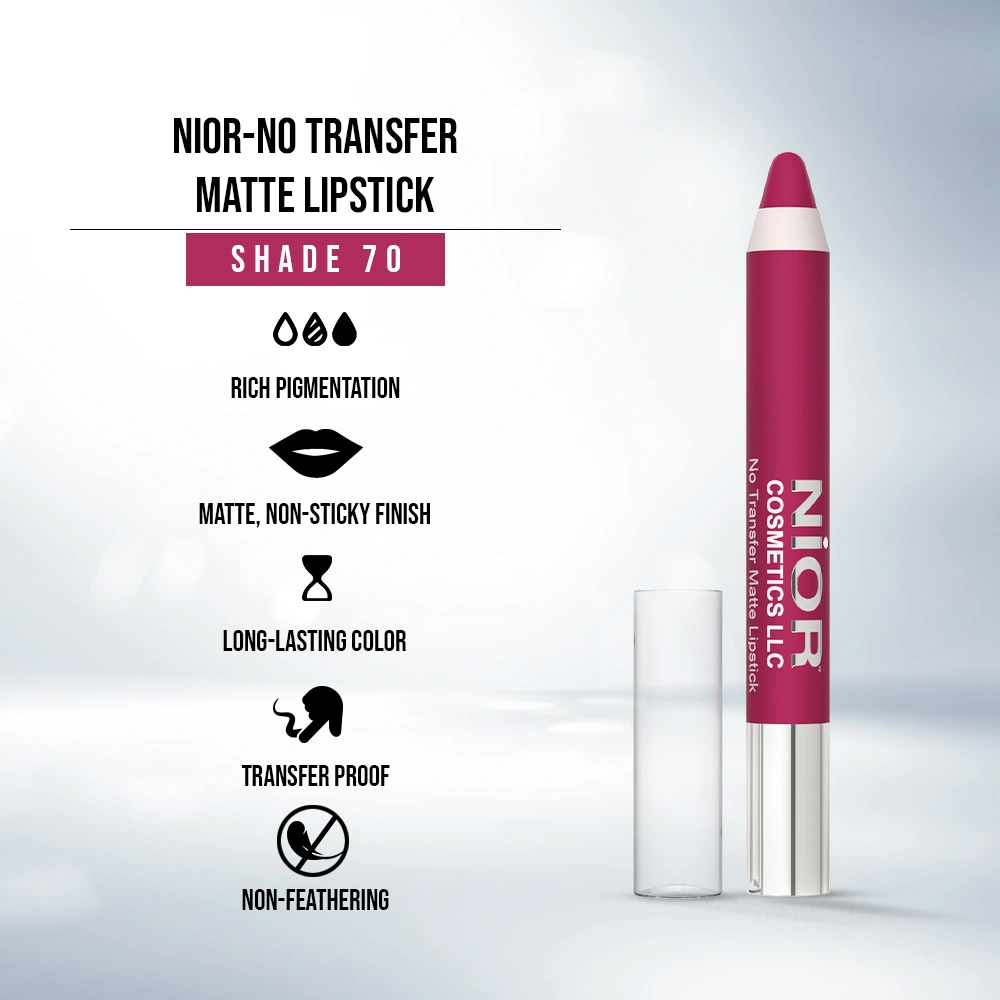 Nior Matte Lipstick Series 2021 - 70 - Image 2