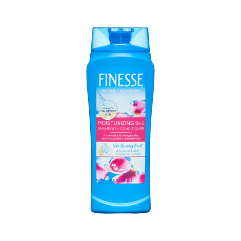 Finesse Restore + Strengthen Moisturizing 2in1 Shampoo + Conditioner 384ml