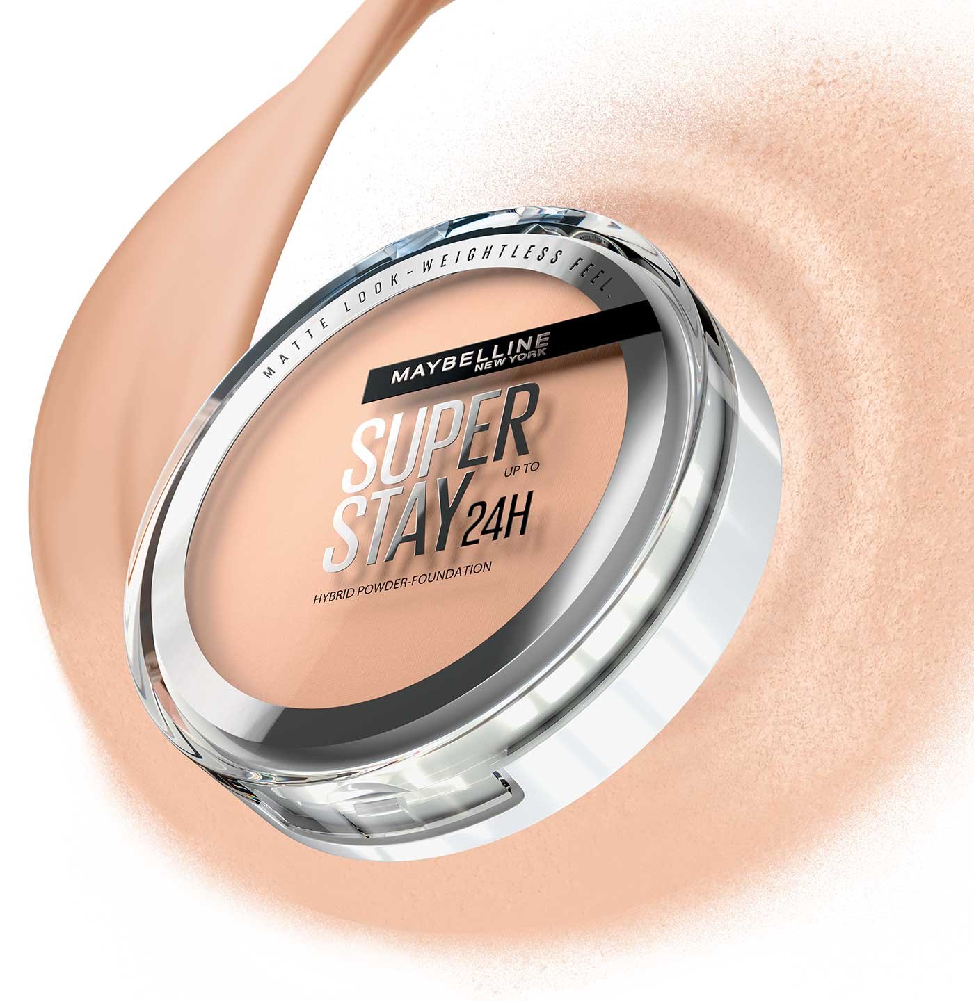 Maybelline Super Stay Matte 24HR Hybrid Pressed Powder Foundation - 312