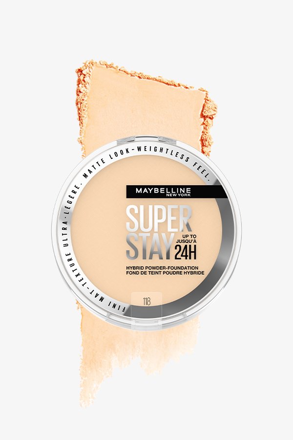 Maybelline Super Stay Matte 24HR Hybrid Pressed Powder Foundation - 312 - Image 2